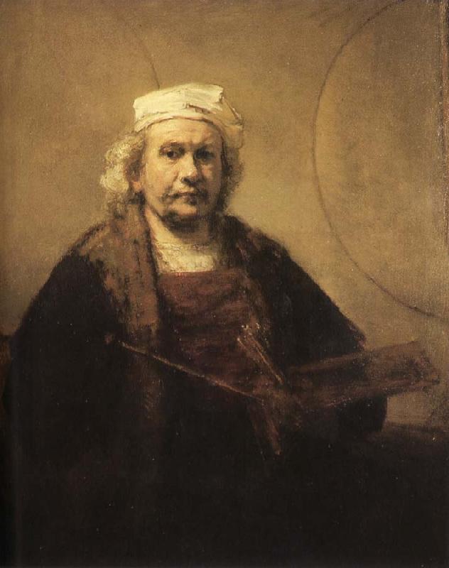 REMBRANDT Harmenszoon van Rijn Zelfportret oil painting image